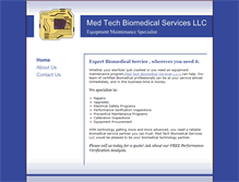 Tablet Screenshot of medtechbiomedical.net